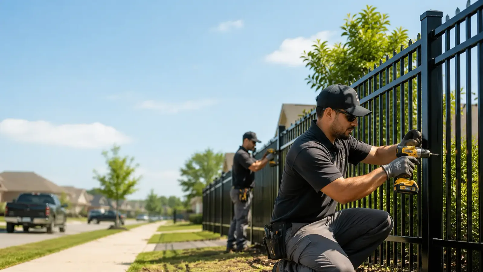 Metal Fence Installation in Durand, IL